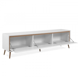 Tv-alus Arona 3u (valge/artisan tamm)