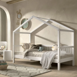 Vipack Majavoodi Forrest 90x200 cm (valge pöök)