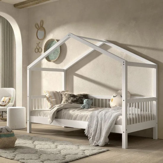 Vipack Majavoodi Forrest 90x200 cm (valge pöök)