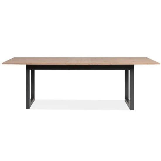 Pikendatav söögilaud Denver 90x200/240 cm (antrasiit/artisan tamm)