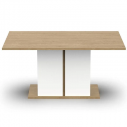 Söögilaud Access 160x90 cm (hamilton tamm/valge)