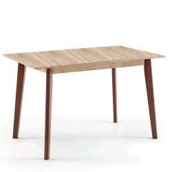 Söögilaud Rovigo 135x80 cm (hele tamm/hele wenge)