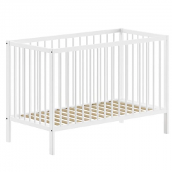 Vipack Beebivoodi Dino 60x120 cm (valge)