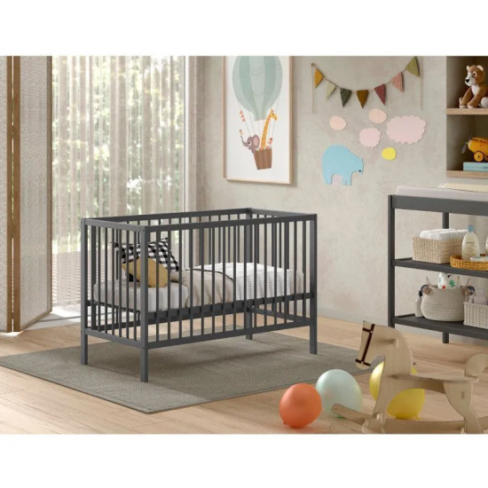 Vipack Beebivoodi Dino 60x120 cm (antratsiit)