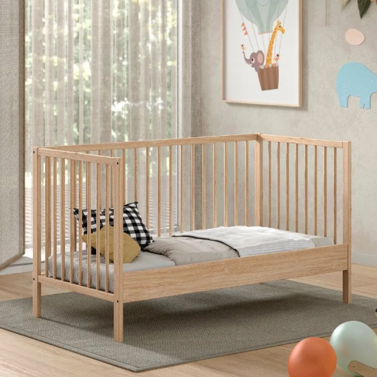 Vipack Beebivoodi Dino 70x140 cm (naturaalne pöök)