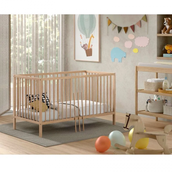 Vipack Beebivoodi Dino 70x140 cm (naturaalne pöök)