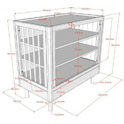 Vipack Mähkimisalus Forrest (valge)