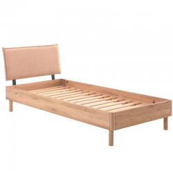 Vipack Voodi Forrest 90x200 cm (õlitatud tamm/kangas)