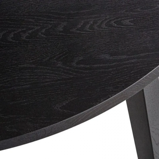 WOOOD pikendatav söögilaud Jan 120x120/160/200 cm (must)