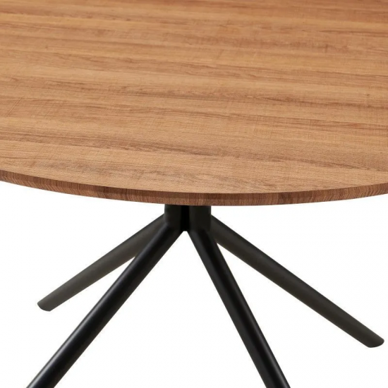 Söögilaud Bevel D120 (pruun/must)