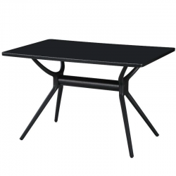 Laud Irja In&Out 120x80 cm (must) Laud Irja In&Out 120x80 cm (must)