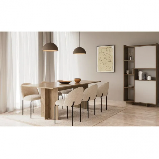 Pikendatav söögilaud Lead 90x160/200 cm (royal tamm)