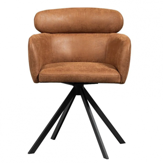 WOOOD pöörlev tool Fenne (konjak)