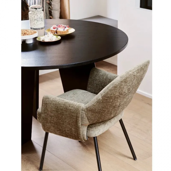 WOOOD söögilaud Fries D129 (must)