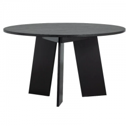 WOOOD söögilaud Fries D129 (must)