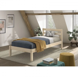 Vipack Voodi Pino 90x200 cm (naturaalne mänd)