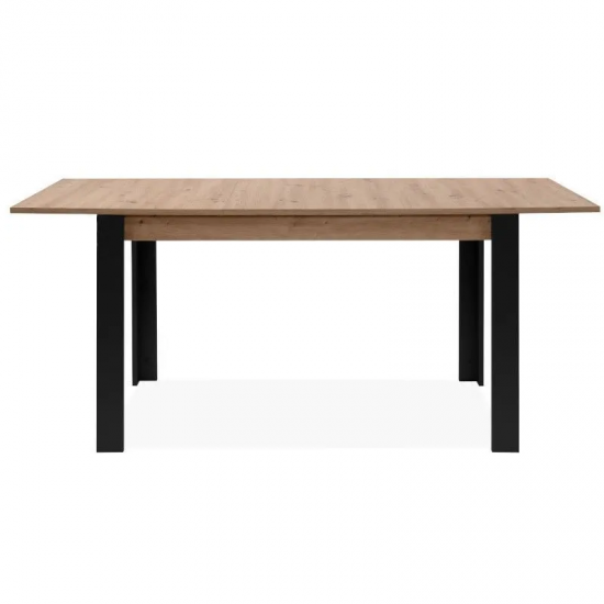 Pikendatav söögilaud Tolosa 80x150/200 cm (artisan tamm/must)