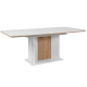 Pikendatav söögilaud Novara 90x160/200 cm (artisan tamm/valge)