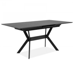 Pikendatav söögilaud Haro 90x160/200 cm (must)