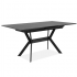 Pikendatav söögilaud Haro 90x160/200 cm (must)