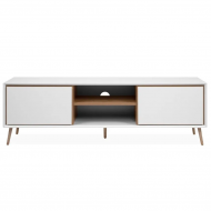 Tv-alus Arona 2u (valge/artisan tamm) Tv-alus Arona 2u (valge/artisan tamm)