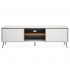 Tv-alus Arona 2u (valge/artisan tamm) Tv-alus Arona 2u (valge/artisan tamm)