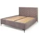 Pesukastiga voodi Babine 160x200 cm (taupe)