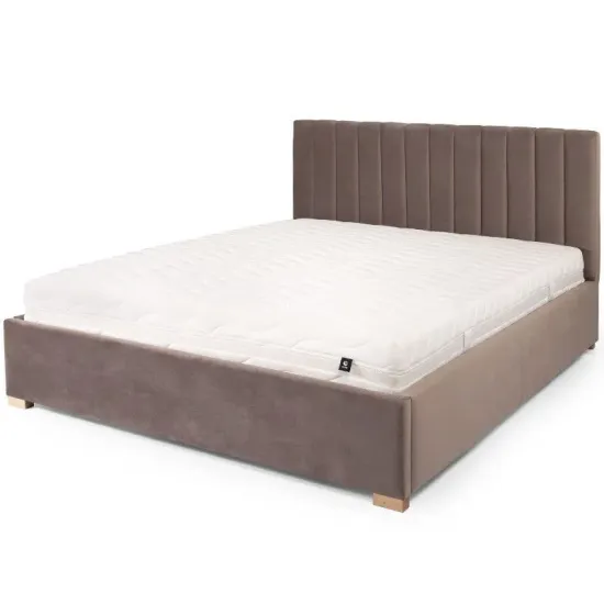 Pesukastiga voodi Pilate 160x200 cm (taupe)