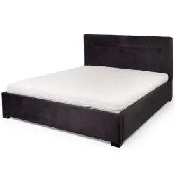 Pesukastiga voodi Bellis 160x200 cm (tumehall)