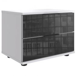 Öökapp Easy Plus Black C 2s (valge/must klaas)