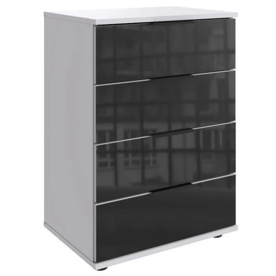 Öökapp Easy Plus Black C 4s (valge/must klaas) Öökapp Easy Plus Black C 4s (valge/must klaas)
