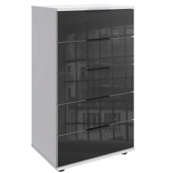 Kummut Easy Plus Black C 5s (valge/must klaas) Kummut Easy Plus Black C 5s (valge/must klaas)