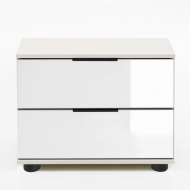 Öökapp Easy Plus Black C 2s (valge/valge klaas)