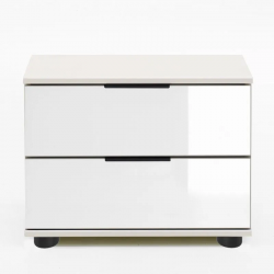 Öökapp Easy Plus Black C 2s (valge/valge klaas)