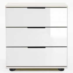 Öökapp Easy Plus Black C 3s (valge/valge klaas)