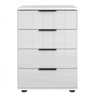 Öökapp Easy Plus Black C 4s (valge/valge klaas)