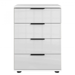 Öökapp Easy Plus Black C 4s (valge/valge klaas)