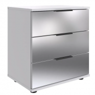 Öökapp Easy Plus Black C 3s (valge/peegel)