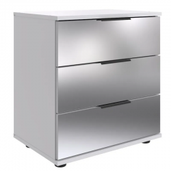 Öökapp Easy Plus Black C 3s (valge/peegel)