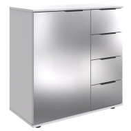 Puhvetkummut Easy Plus Black C 1u4s (valge/peegel)