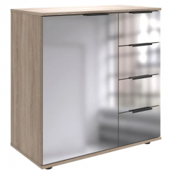 Puhvetkummut Easy Plus Black C 1u4s (tamm/peegel)