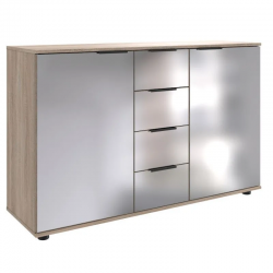 Puhvetkummut Easy Plus Black C 2u4s (tamm/peegel)