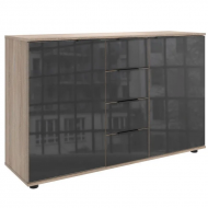 Kummut Easy Plus Black C 2u4s (tamm/hall klaas)