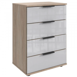 Öökapp Easy Plus Black C 4s (tamm/valge klaas)