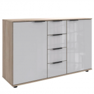 Kummut Easy Plus Black C 2u4s (tamm/valge klaas)