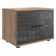 Öökapp Easy Plus Black C 2s (tammeplank/hall klaas)