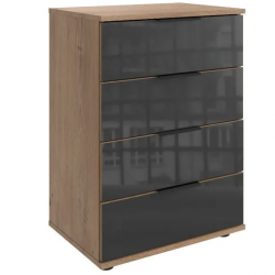 Öökapp Easy Plus Black C 4s (tammeplank/hall klaas)