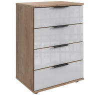 Öökapp Easy Plus Black C 4s (tammeplank/valge klaas)