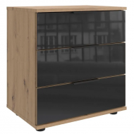 Öökapp Easy Plus Black C 3s (tamm/must klaas)