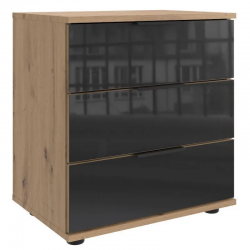 Öökapp Easy Plus Black C 3s (tamm/must klaas)